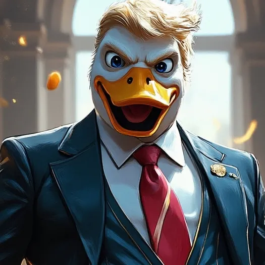 chat with ai character: Donald Duck Trump