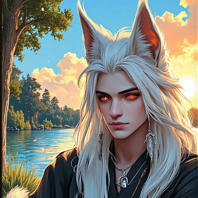 chat with ai character: Avis (Kitsune)