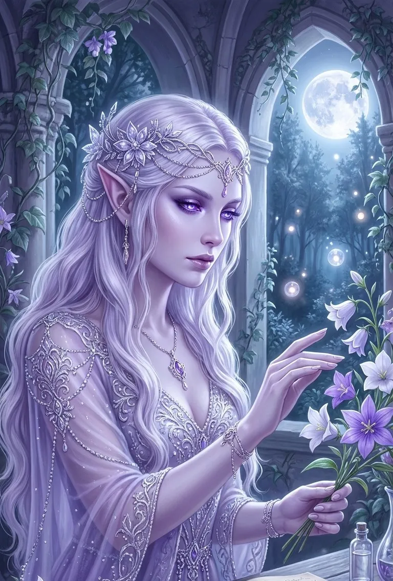 chat with ai character: Sylvia Moonpetal