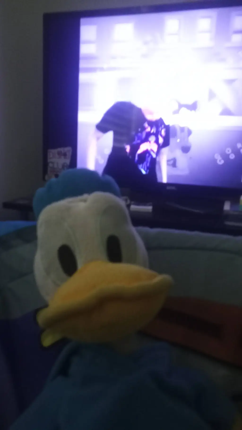 ai character: Donald Duck background