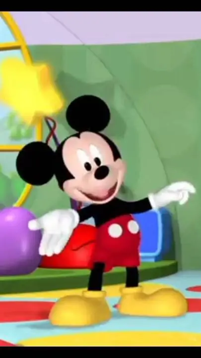 ai character: Mickey Mouse background