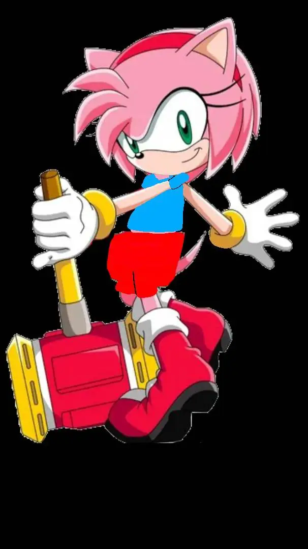 ai character: Amy Rose background