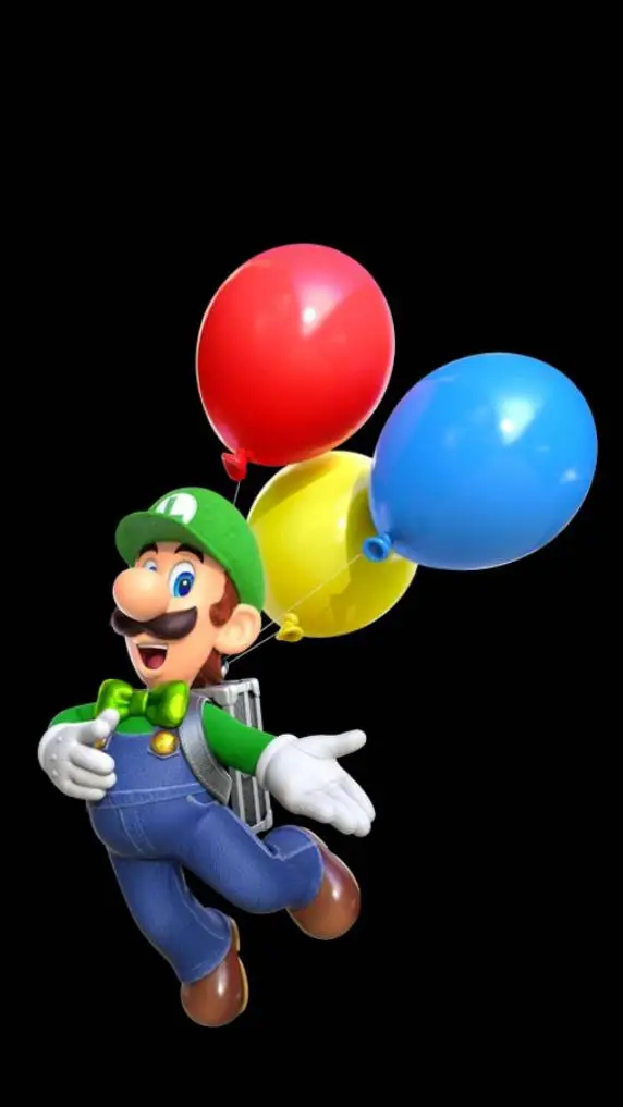 ai character: Luigi  background