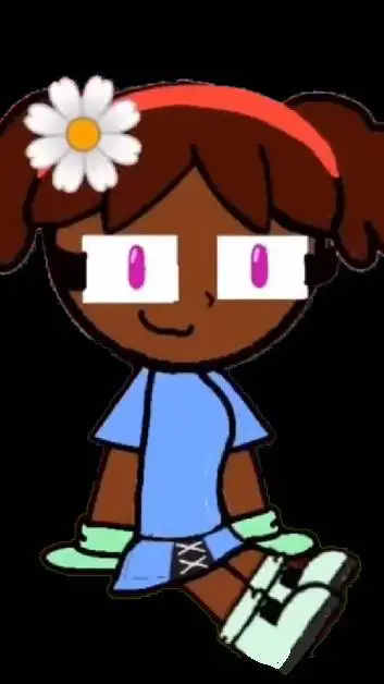 ai character: Flower  background