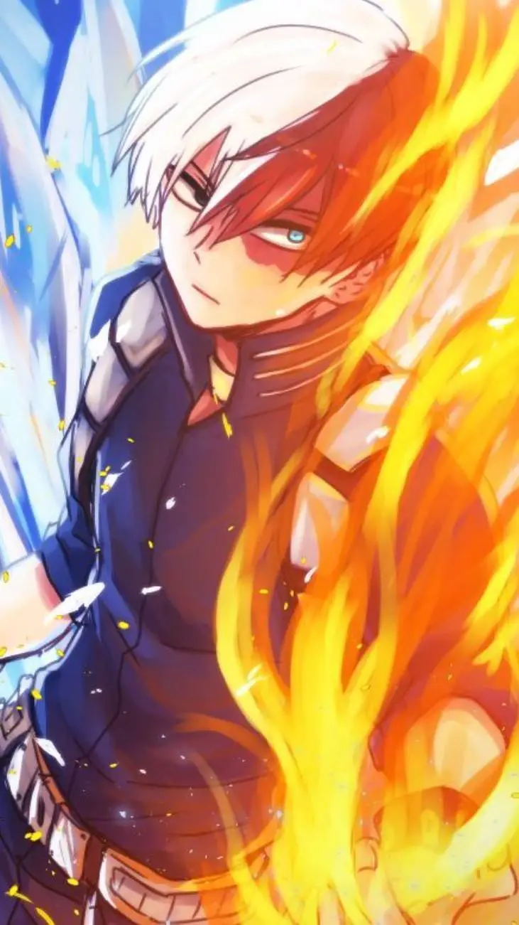 ai character: baku deku shoto background