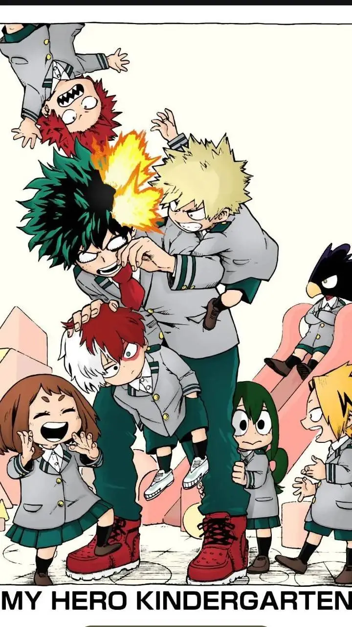 ai character: mha kindergarten  background