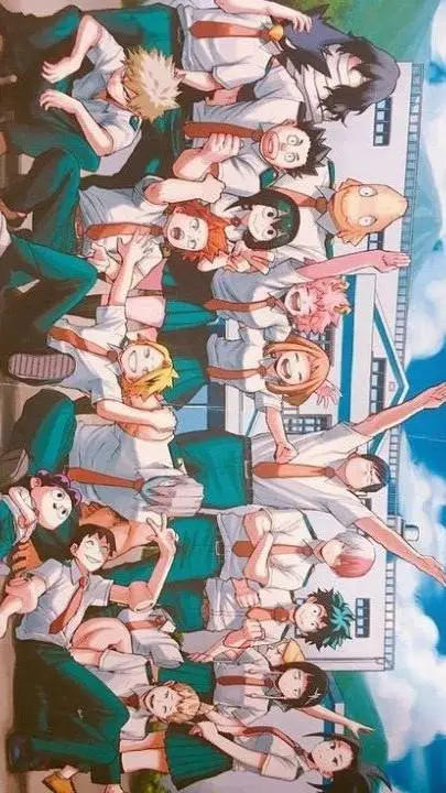 ai character: deku's bday  background