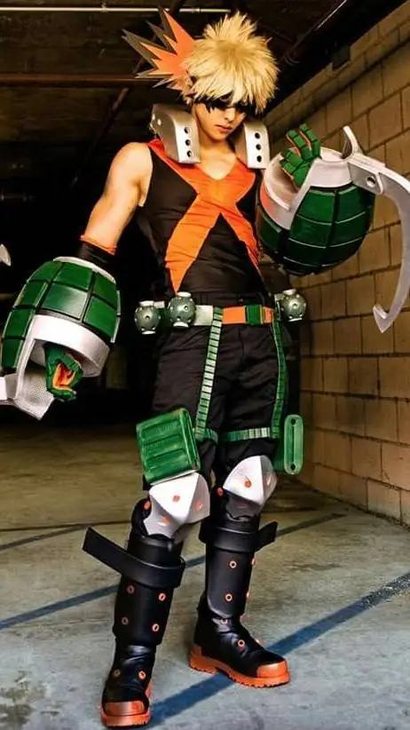 ai character: bakugo  background
