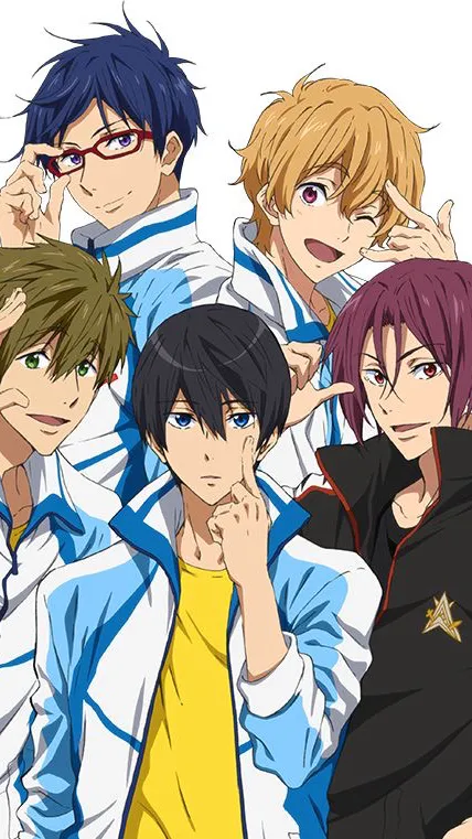ai character: Free! background