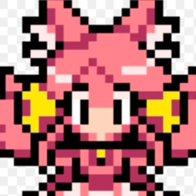chat with ai character: pink(deltarune)