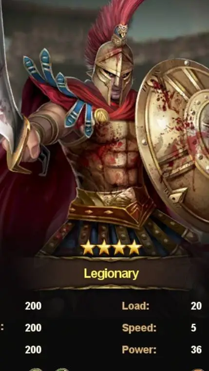 ai character: Legionary  background