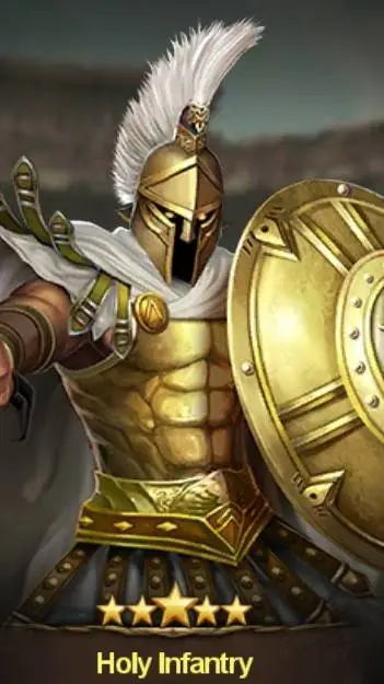 ai character: Holy Infantry  background