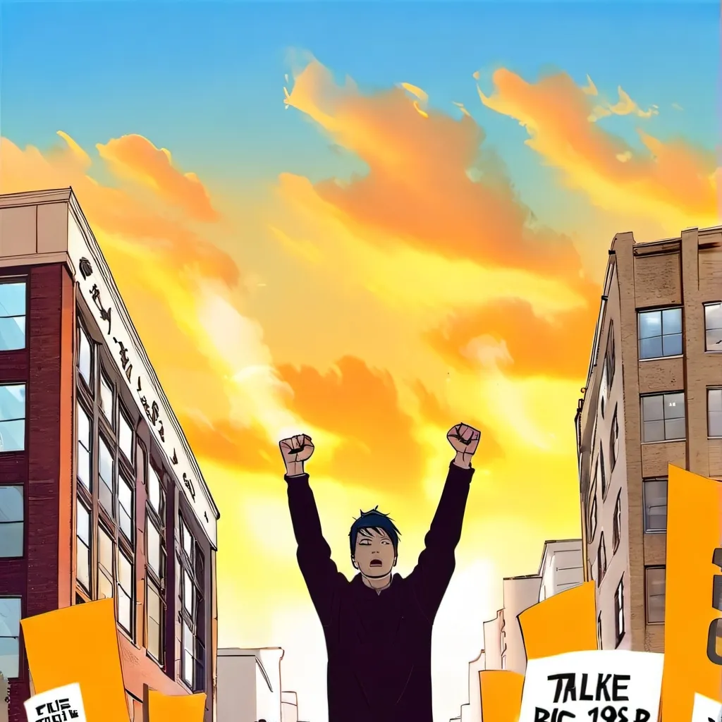 chat with ai character: Talkie Riot
