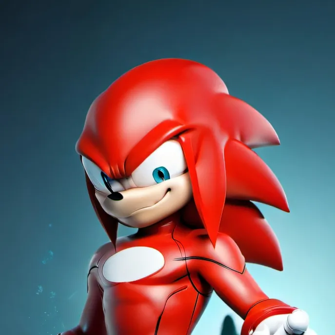 chat with ai character: Knuckles T Echidna