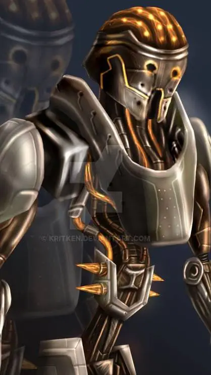 ai character: Ghor (Metroid) background