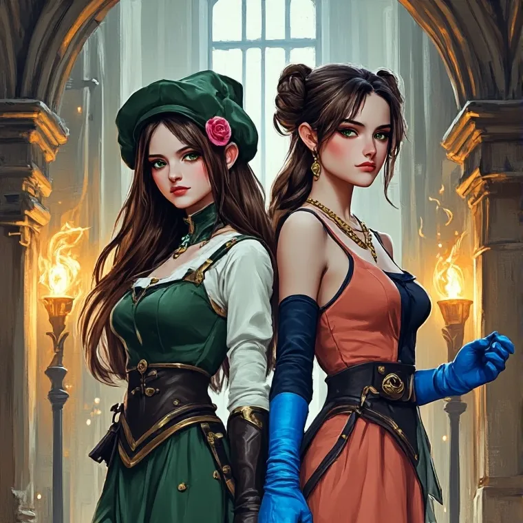 chat with ai character: Stella & Loretta