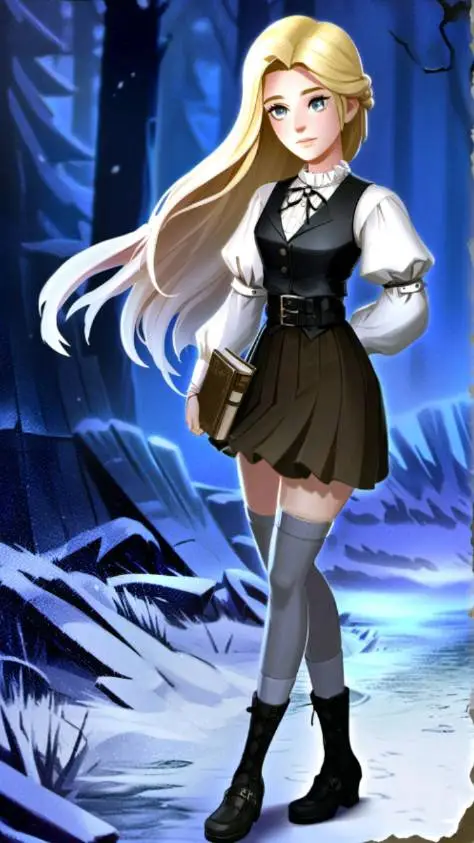 ai character: Dolores Belmont background