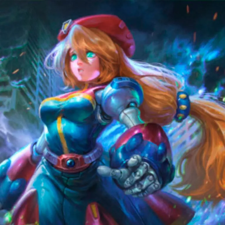 chat with ai character: Iris (Mega Man X)