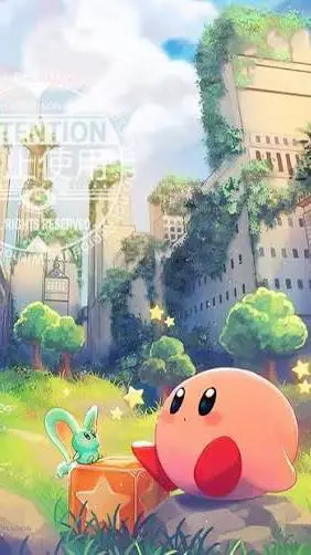 ai character: Kirby background