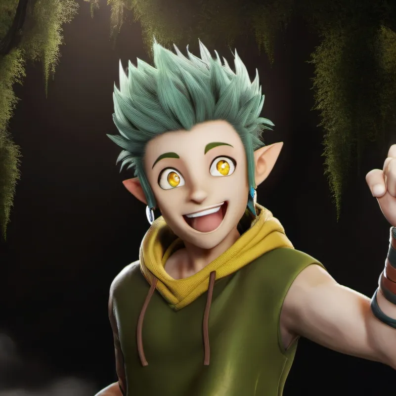 chat with ai character: Gau