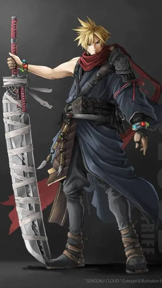 ai character: Cloud Strife background