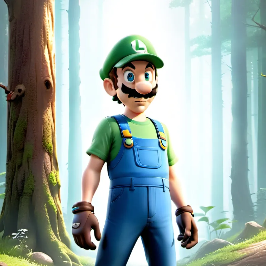 chat with ai character: Super Luigi
