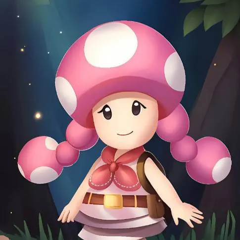chat with ai character: Captain Toadette