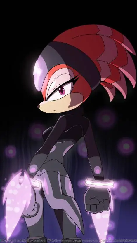ai character: Shade the Echidna background