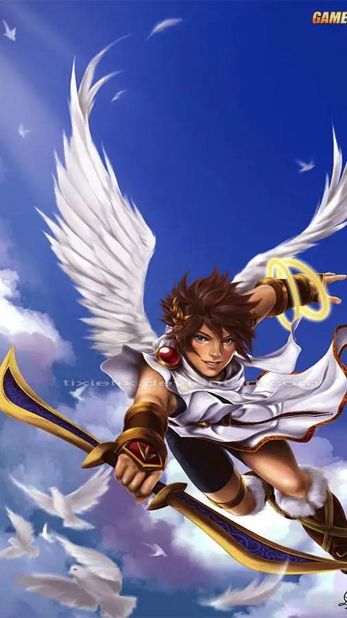 ai character: Pit (Kid Icarus) background