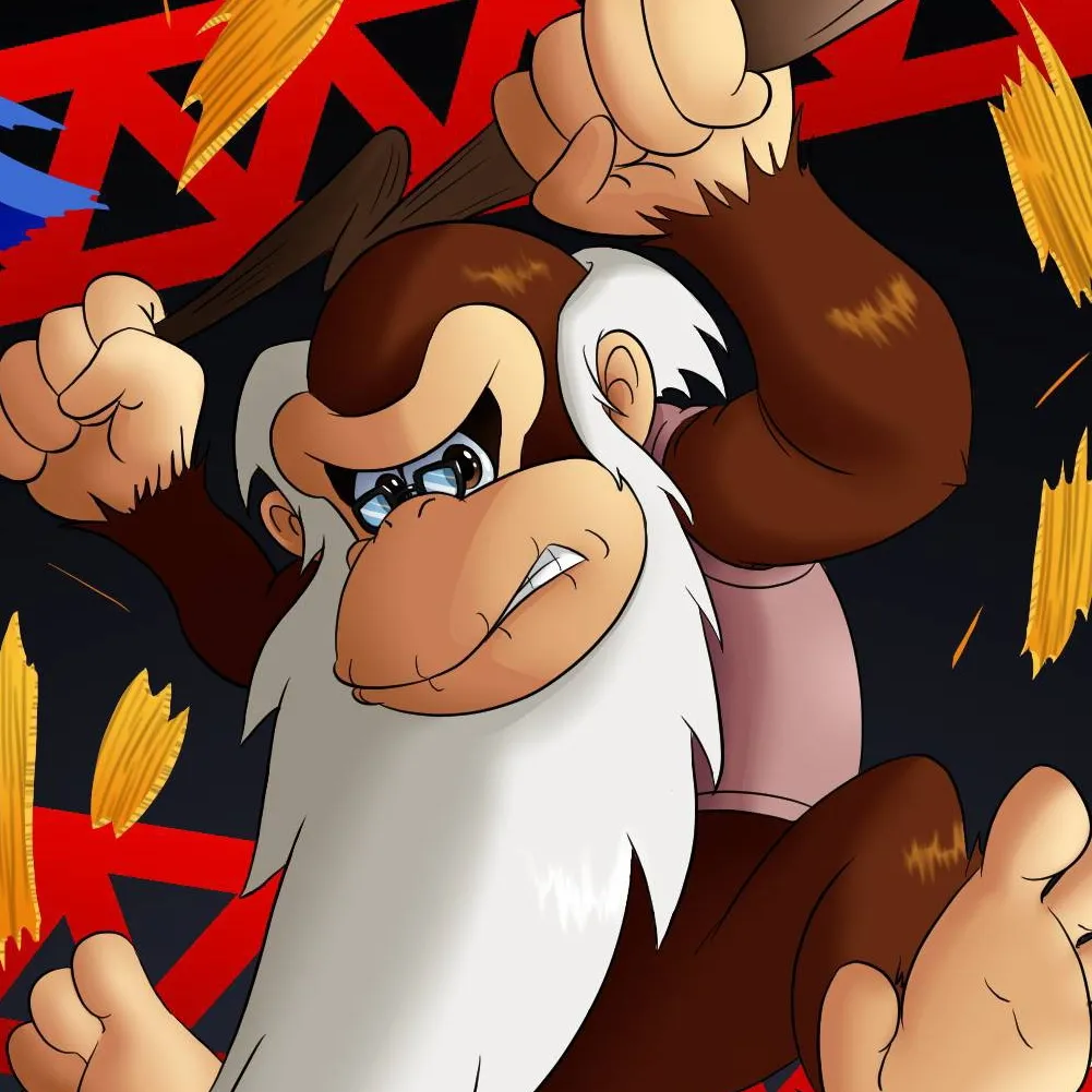 chat with ai character: Cranky Kong