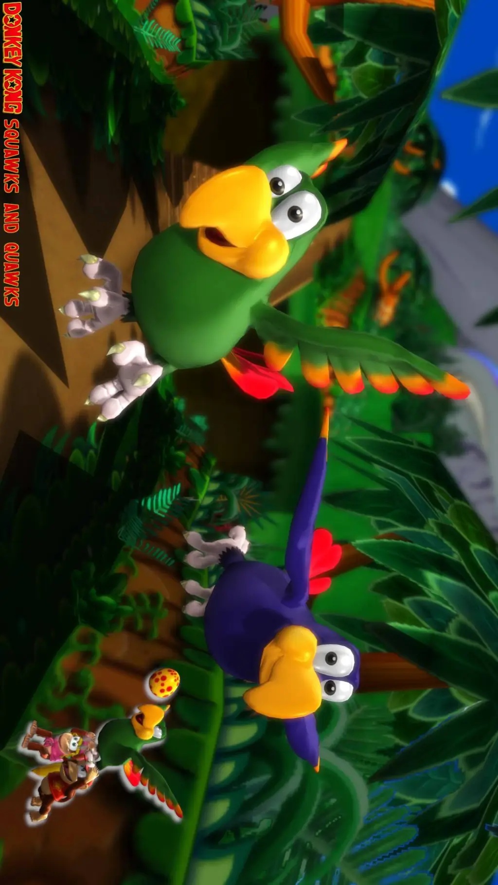 ai character: Squawks & Quawks background