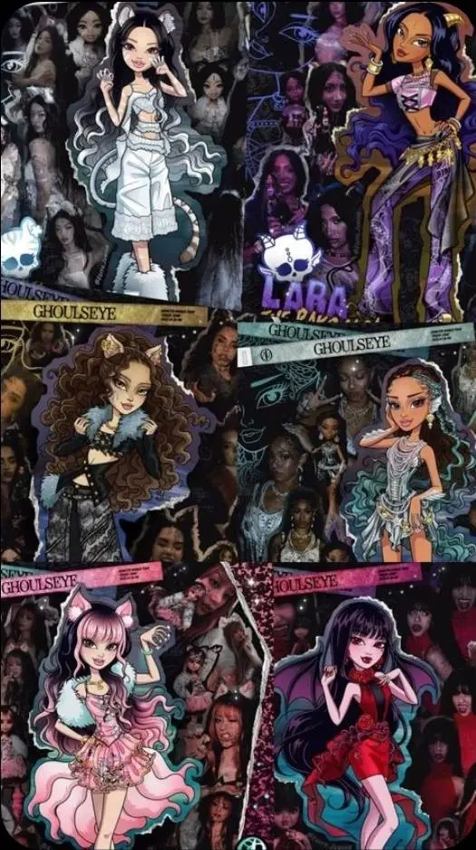 ai character: Monster high background