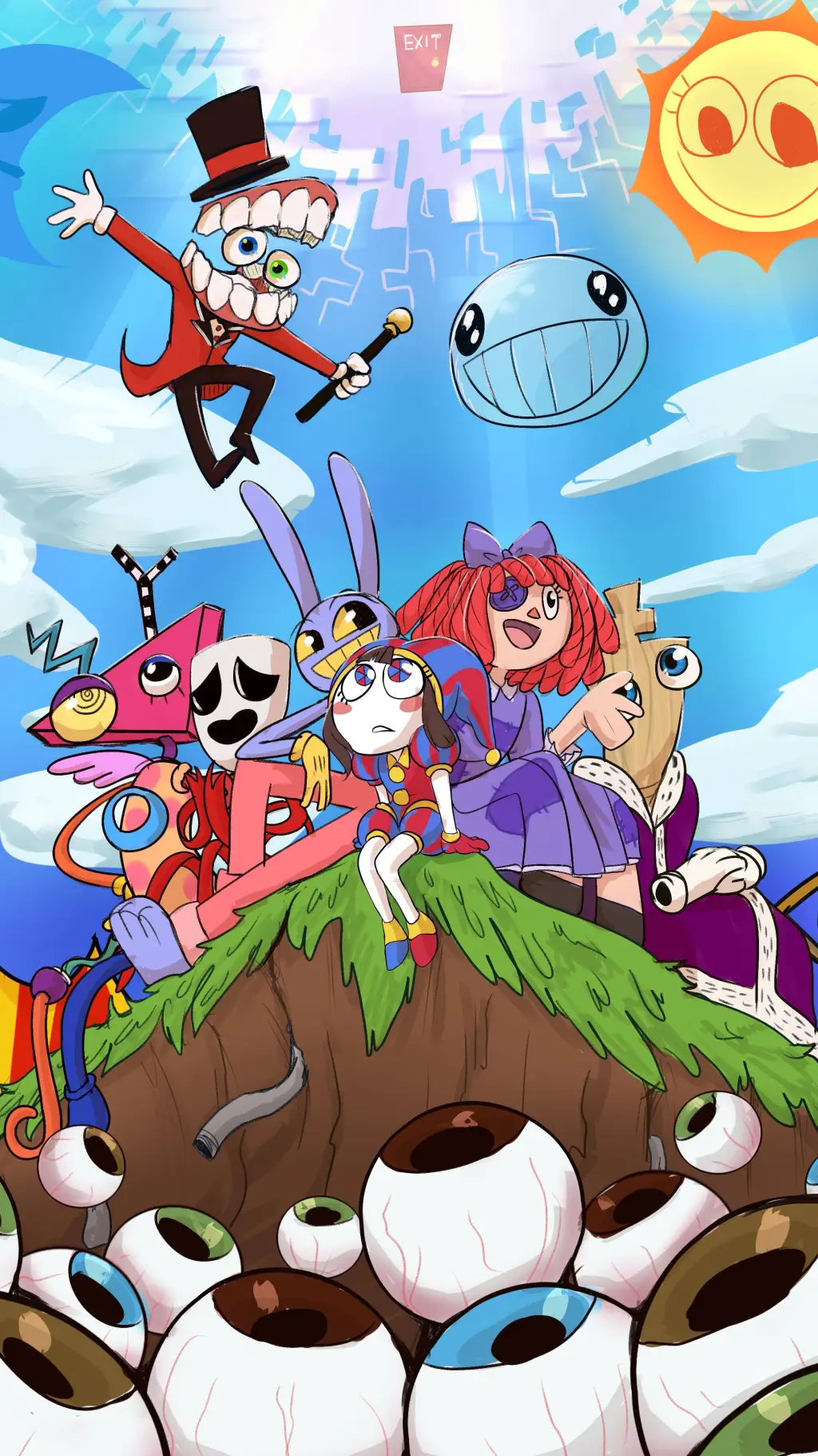 ai character: tadc!!  background