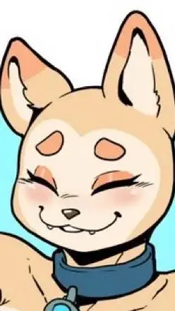 ai character: lucky  background