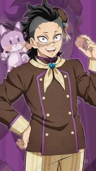 ai character: genya in mha background