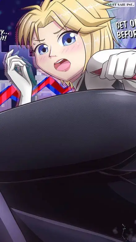 ai character: Giant spider gwen  background