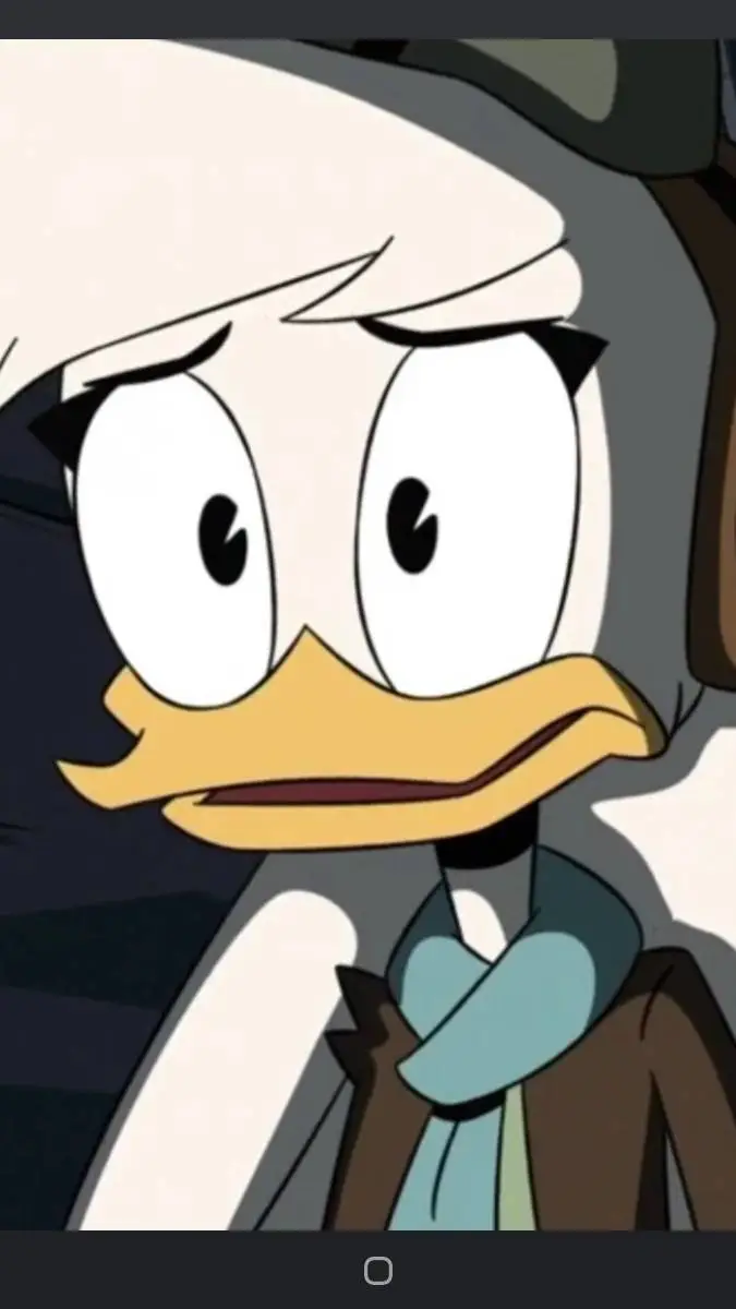 ai character: Della Duck  background