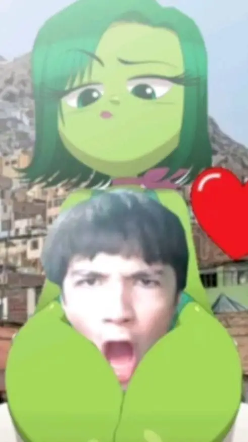 ai character: Disgust background