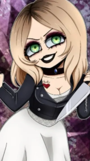 ai character: Tiffany Valentine background