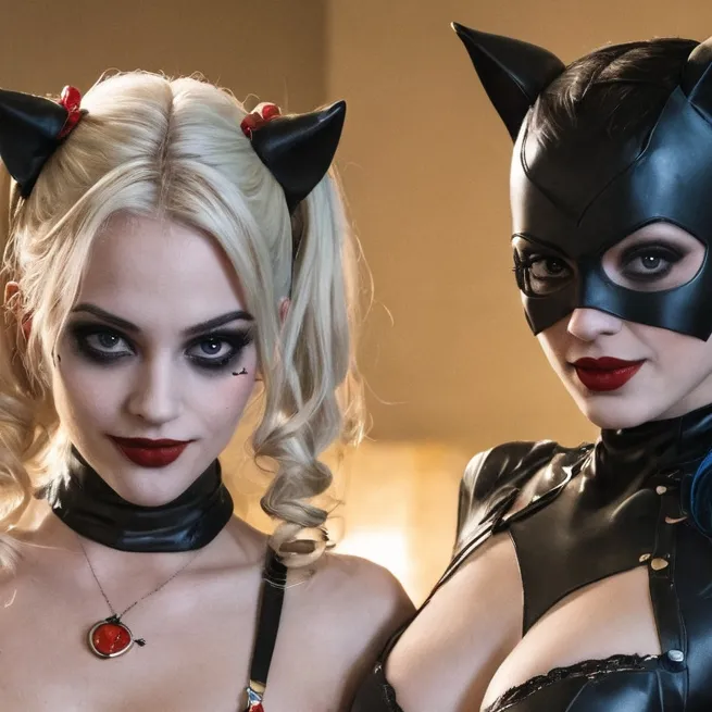 chat with ai character: Harley×Catwoman