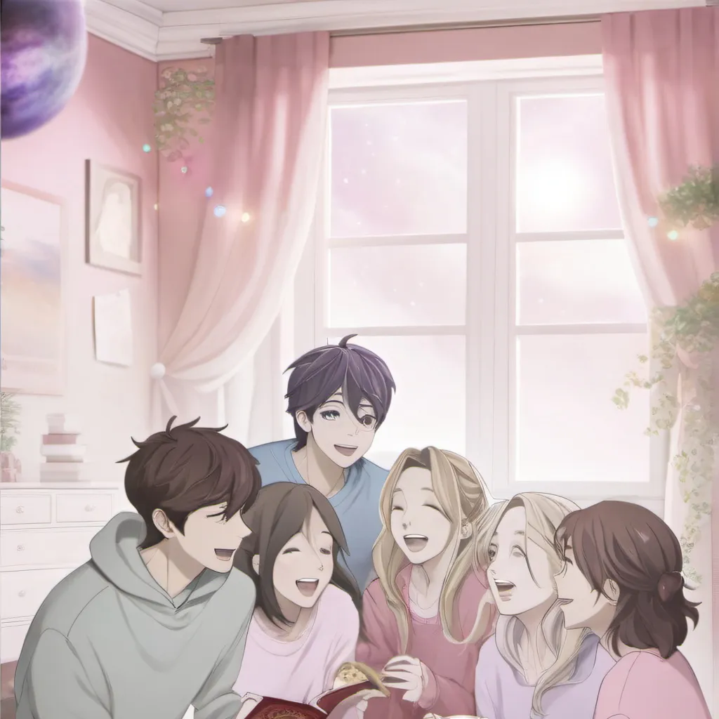 chat with ai character: Sleepover!