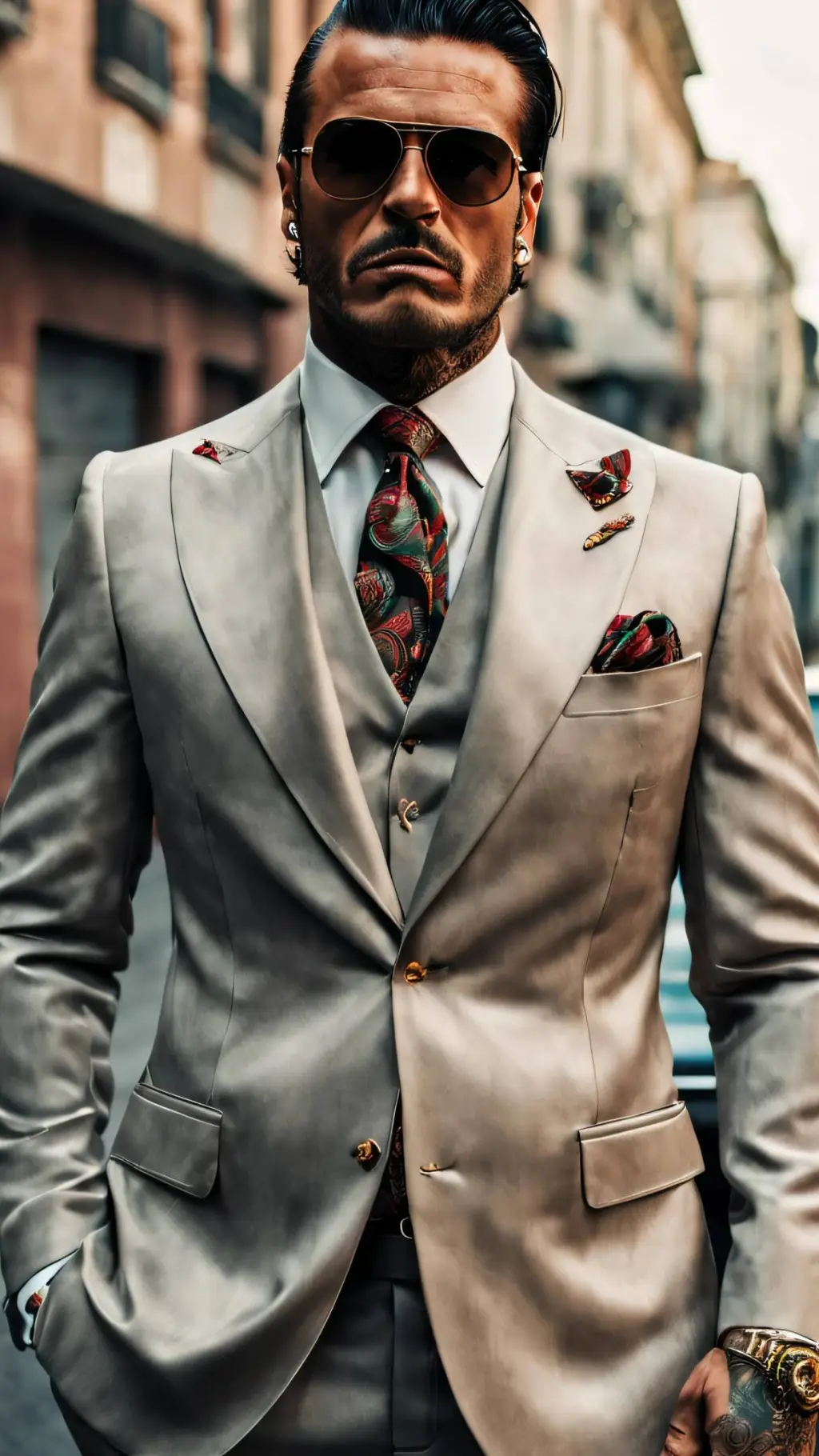 ai character: Mafia Hard Love background