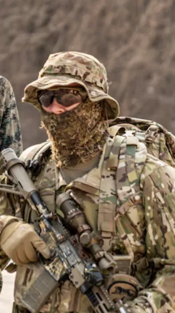 ai character: US special forces  background