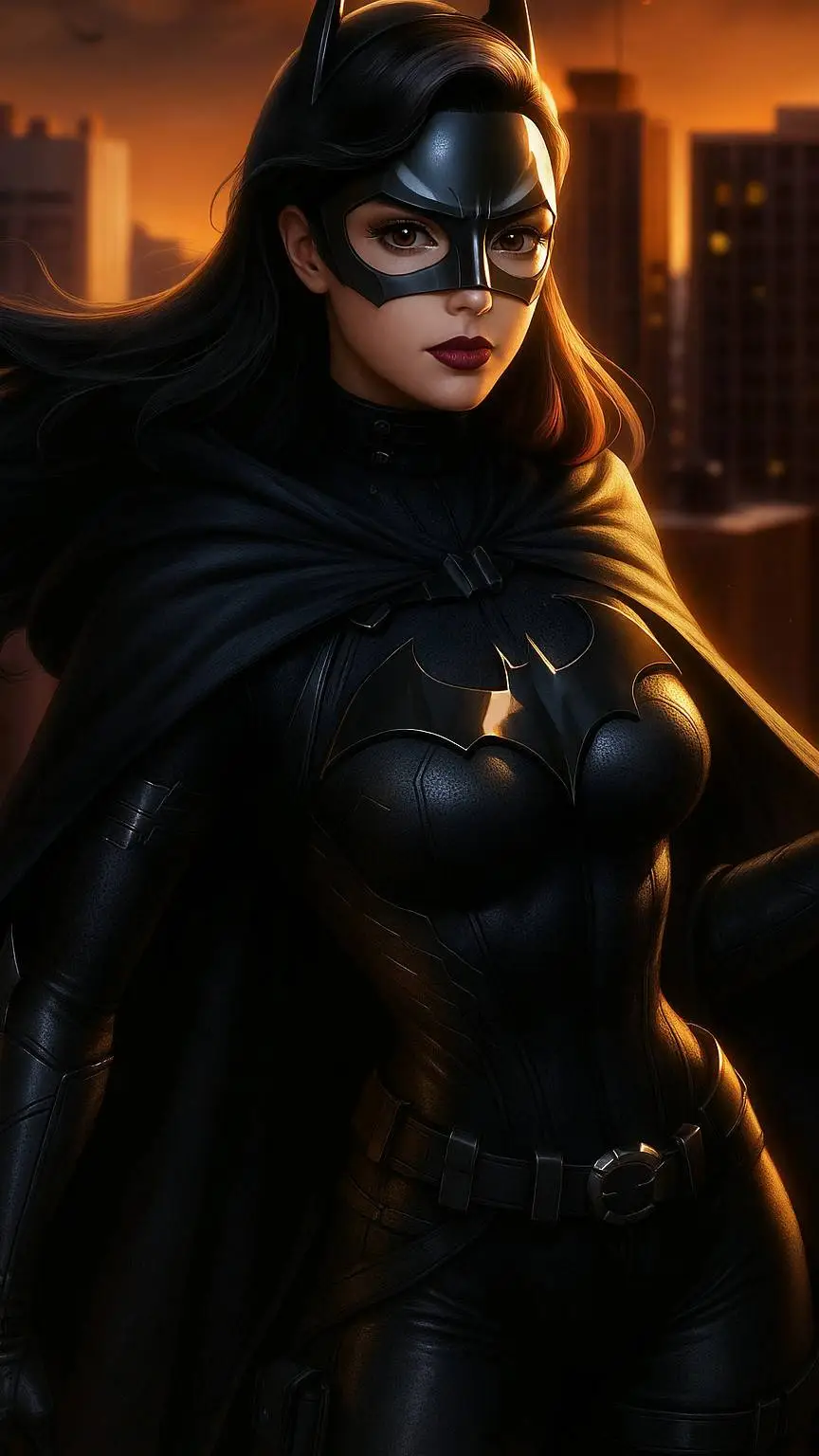 ai character: Batgirl background