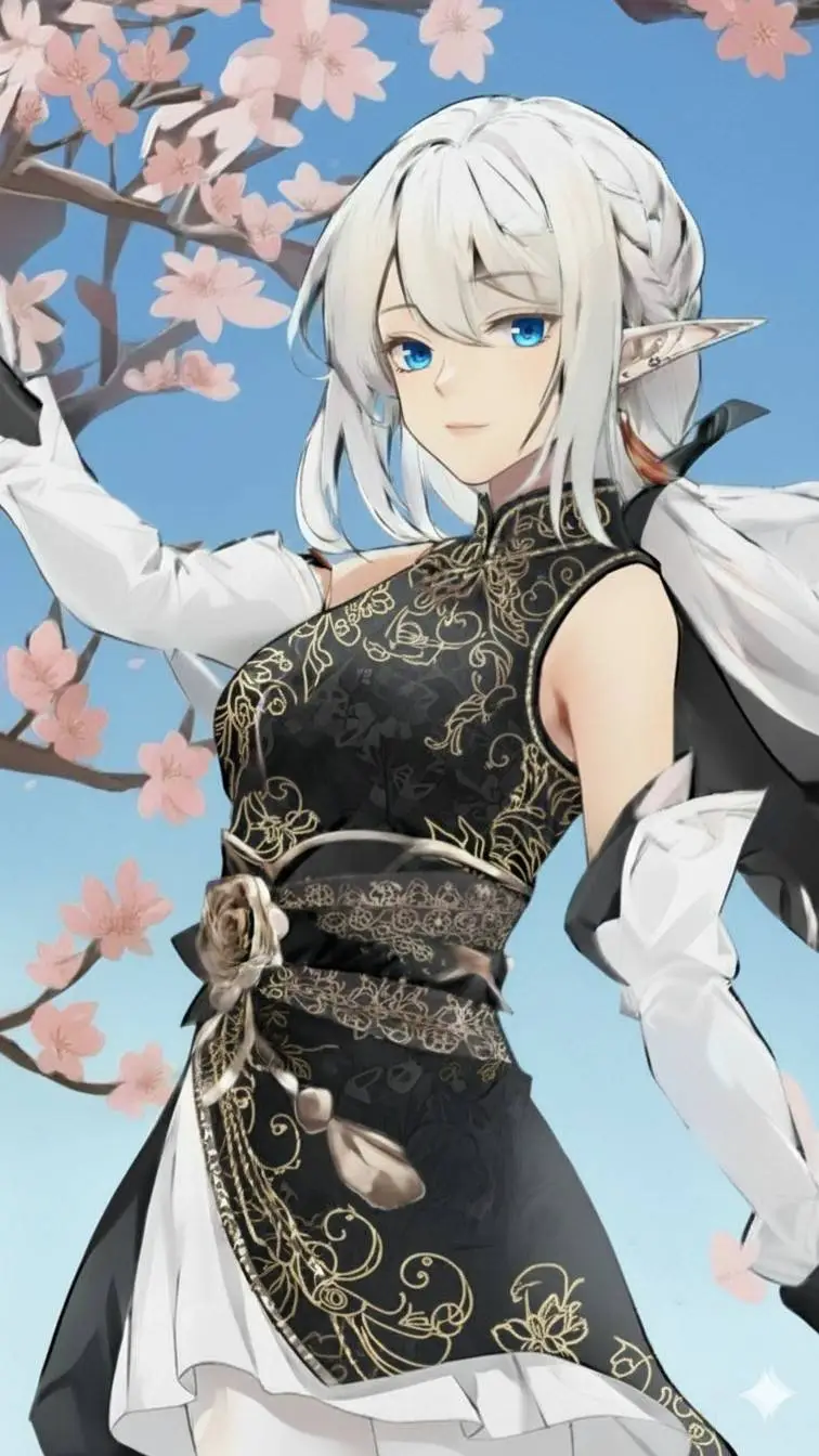 ai character: Elara whisperwind background