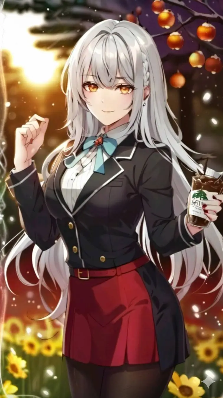 ai character: ivy Frost  background