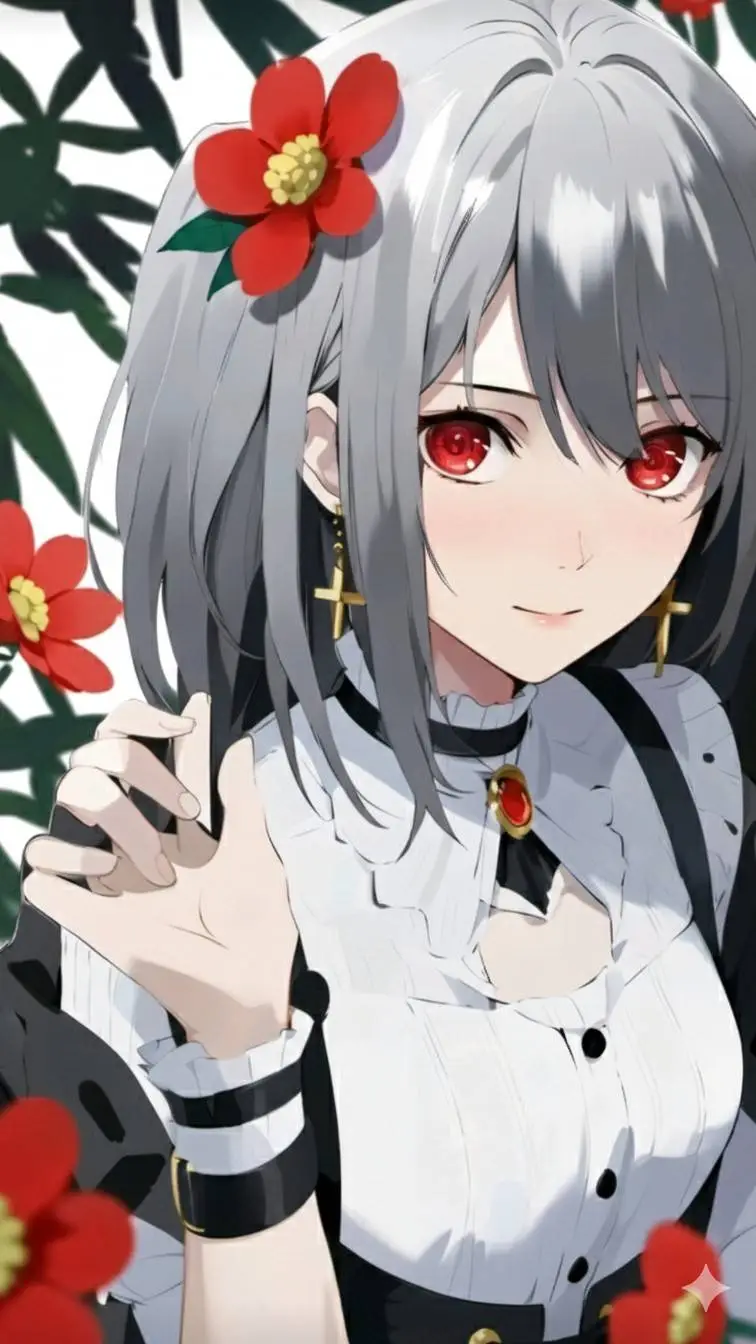 ai character: Violet Hail background