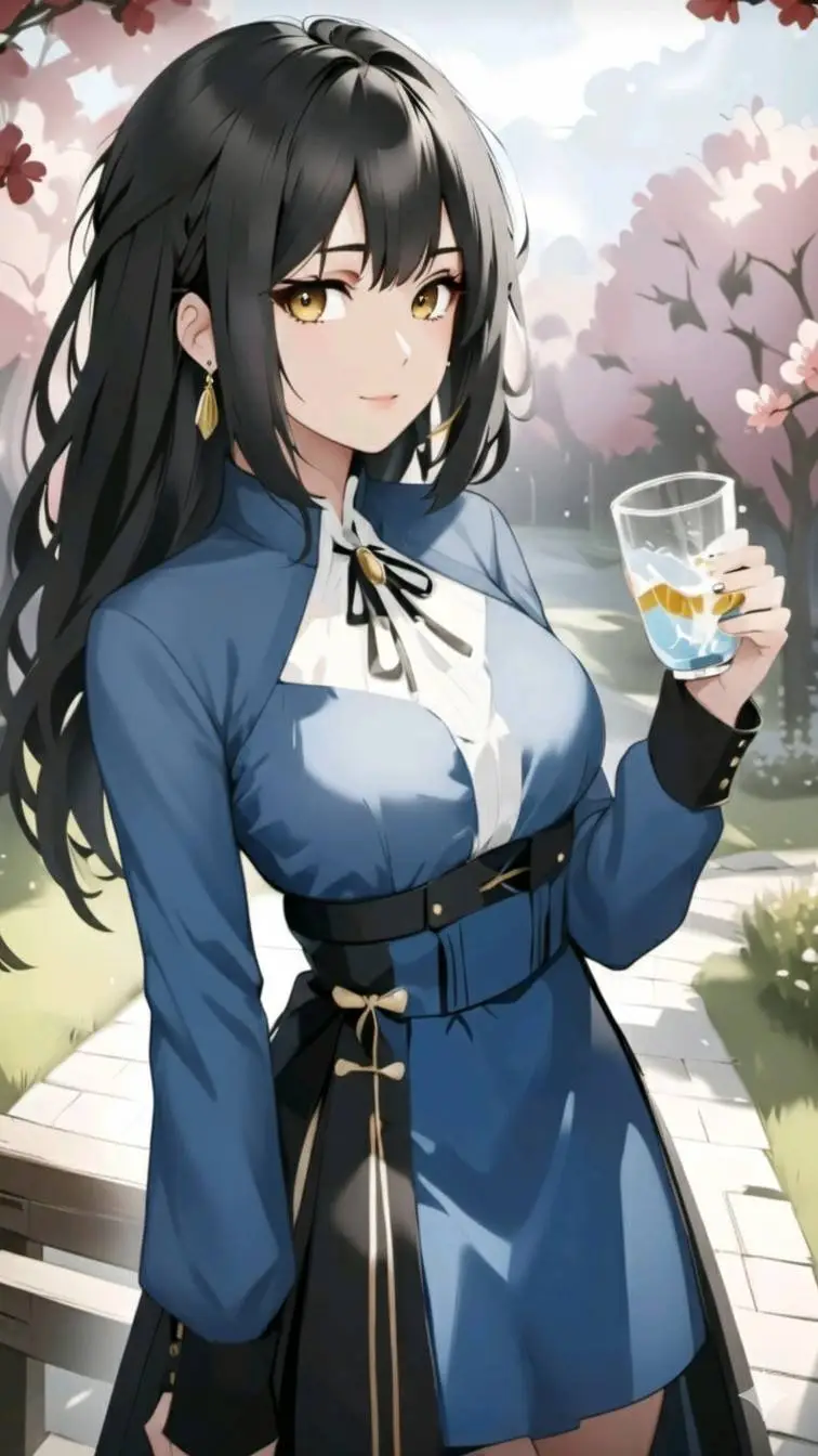 ai character: Alice Carson  background