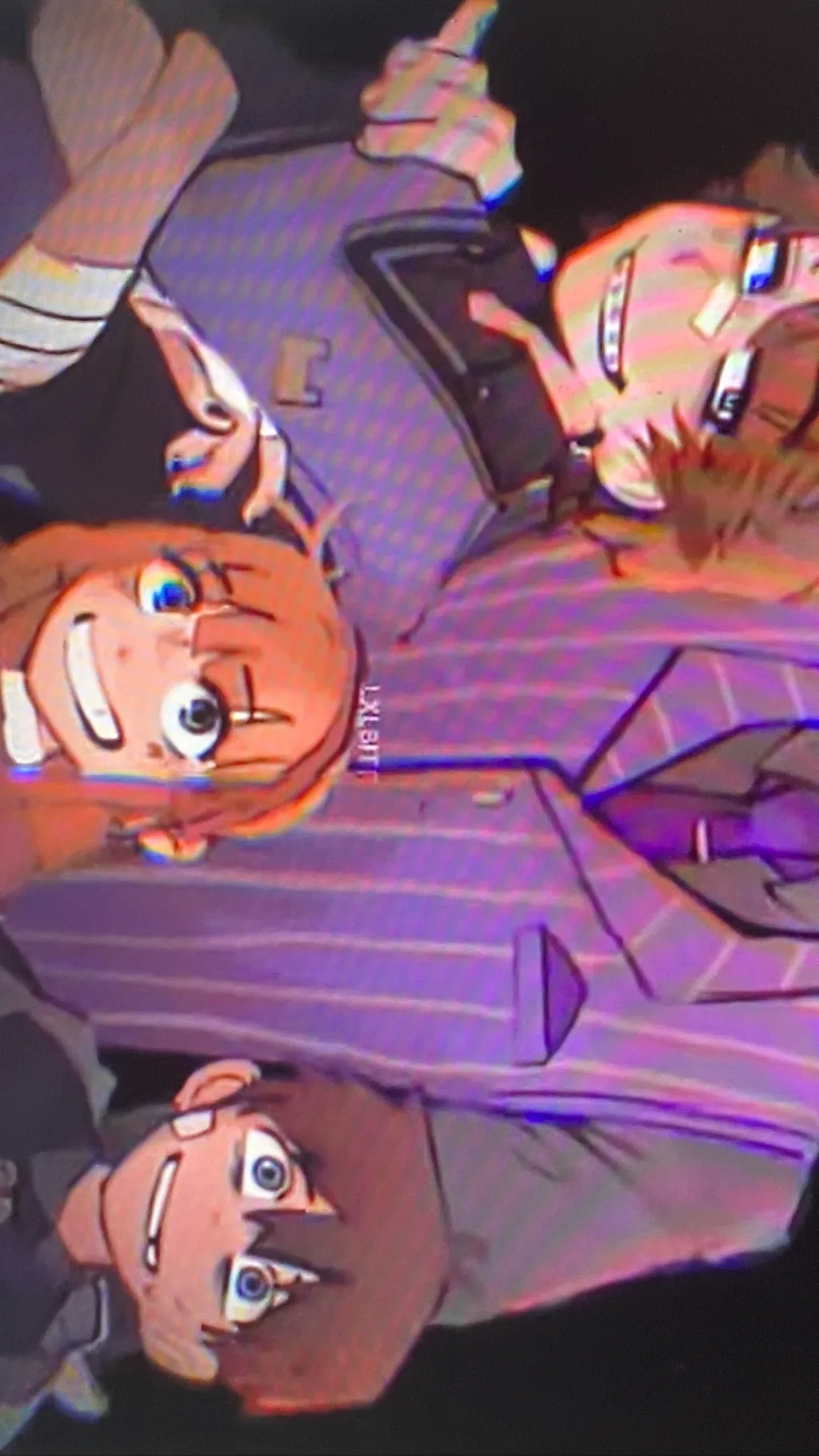 ai character: Afton family   background