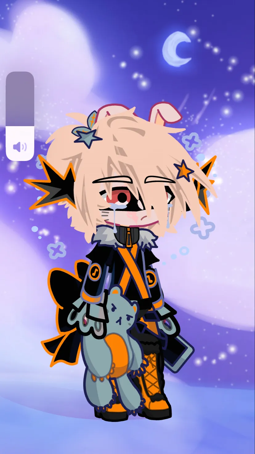 ai character: Katsuki Bakugou background